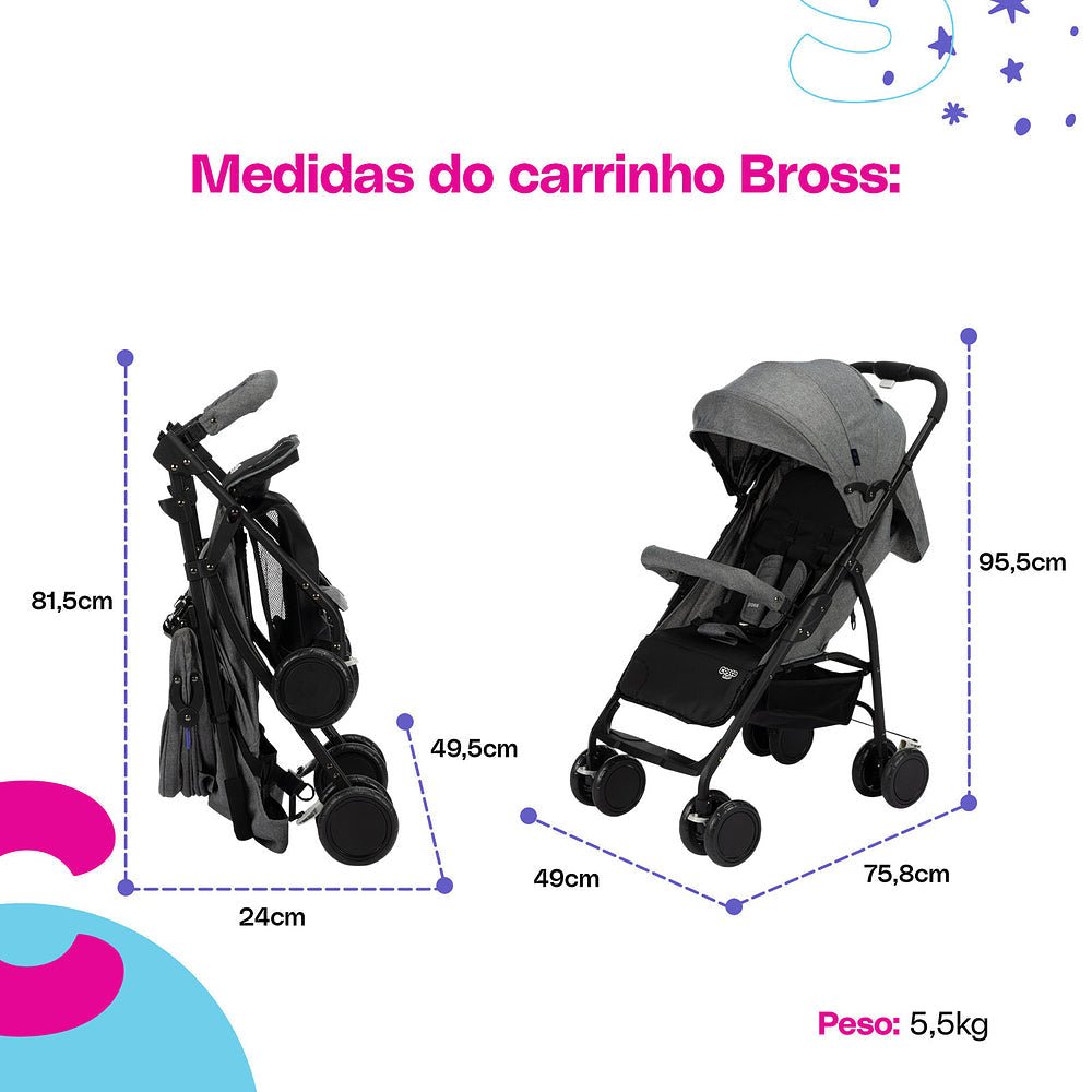 Carrinho de Bebê Bross - Imagem 23