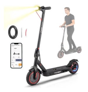 HONEYWHALE M2 Pro Patinete Elétrico Adulto, 500W Scooter Elétrica, Velocidade Máxima de 32 KM/H, 22 KM de Autonomia, Honey Whale Patinete Juvenil com Controle de Aplicativo Bluetooth
