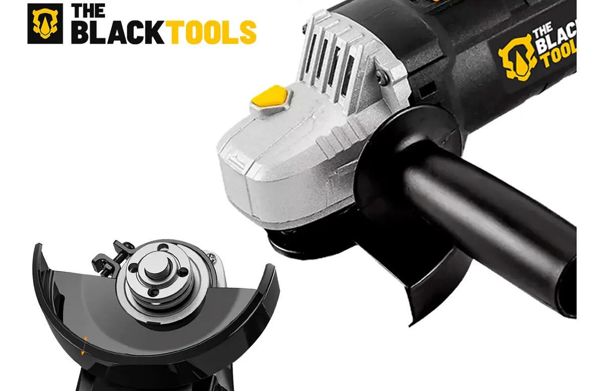 Esmerilhadeira Lixadeira Angular Bte750 4.1/2 750w Com Discos 4.1/2 The Black Tools - Imagem 2