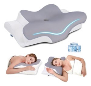Travesseiro Cervical Ortopédico Memory Foam Alívio Dor