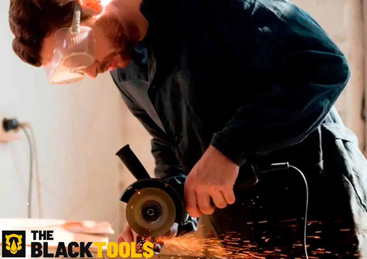 Esmerilhadeira Lixadeira Angular Bte750 4.1/2 750w Com Discos 4.1/2 The Black Tools - Imagem 10