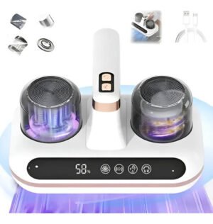Aspirador De Pó Antiácaro Portátil Mite Cleaner Uv 18000pa