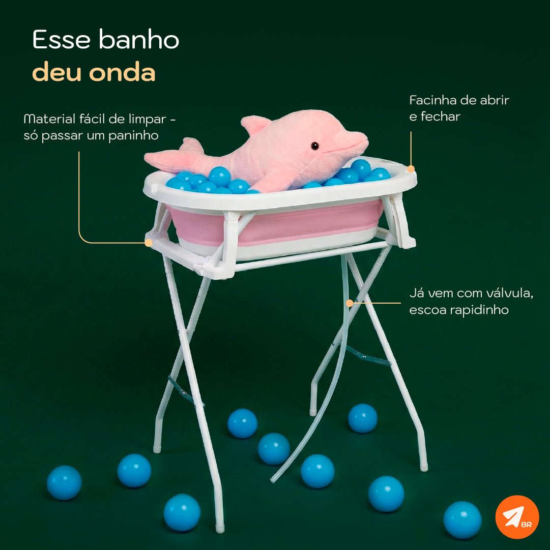 Banheira Retrátil Yara com Suporte - Imagem 14