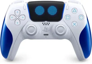 Controle Sem Fio Sony DualSense ASTRO BOT Joyful Limited Edition para PlayStation 5 PS5 - Branco/Azul