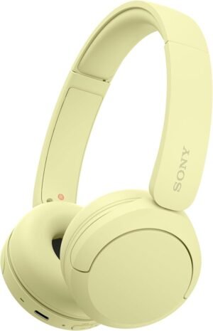 Fone de Ouvido Bluetooth Sony WH-CH520 Amarelo Sem Fio
