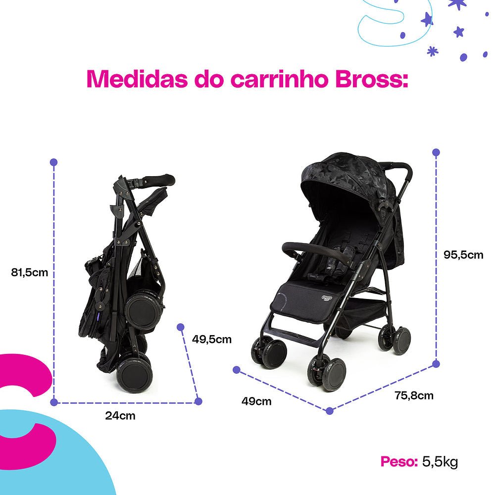 Carrinho de Bebê Bross - Imagem 11