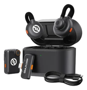 Microfone Sem Fio Hollyland LARK M2S Sistema Lavalier Wireless