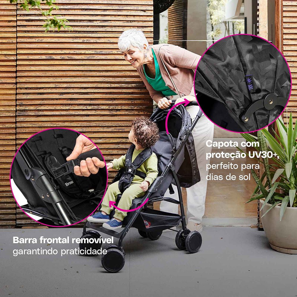 Carrinho de Bebê Bross - Imagem 4