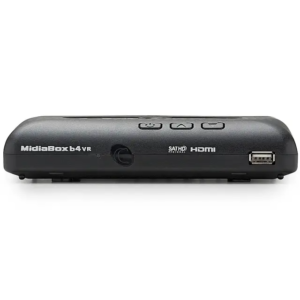 Receptor Century Midia Box B4 HDTV Conversor Integrado Entrada USB e HDMI