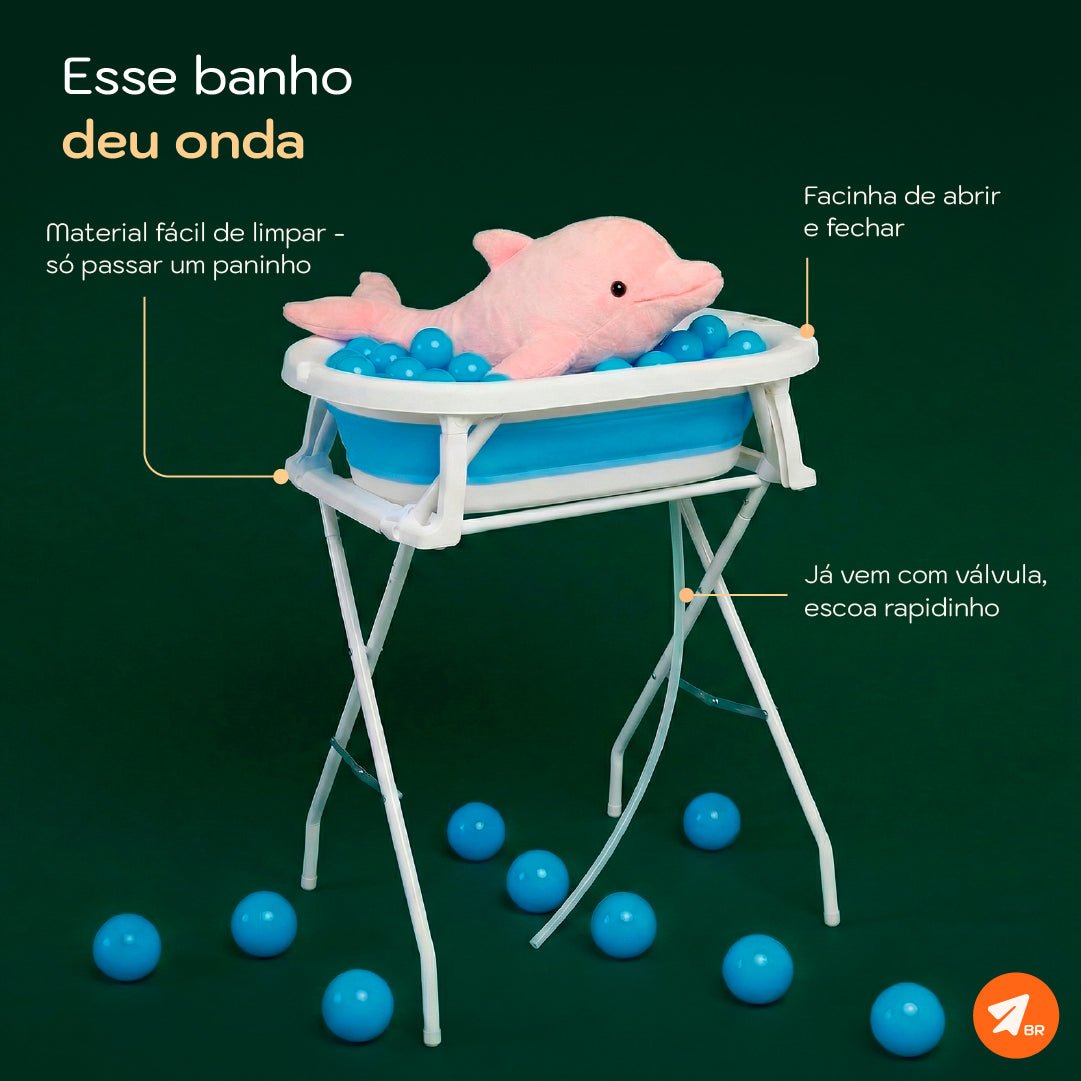 Banheira Retrátil Yara com Suporte - Imagem 4